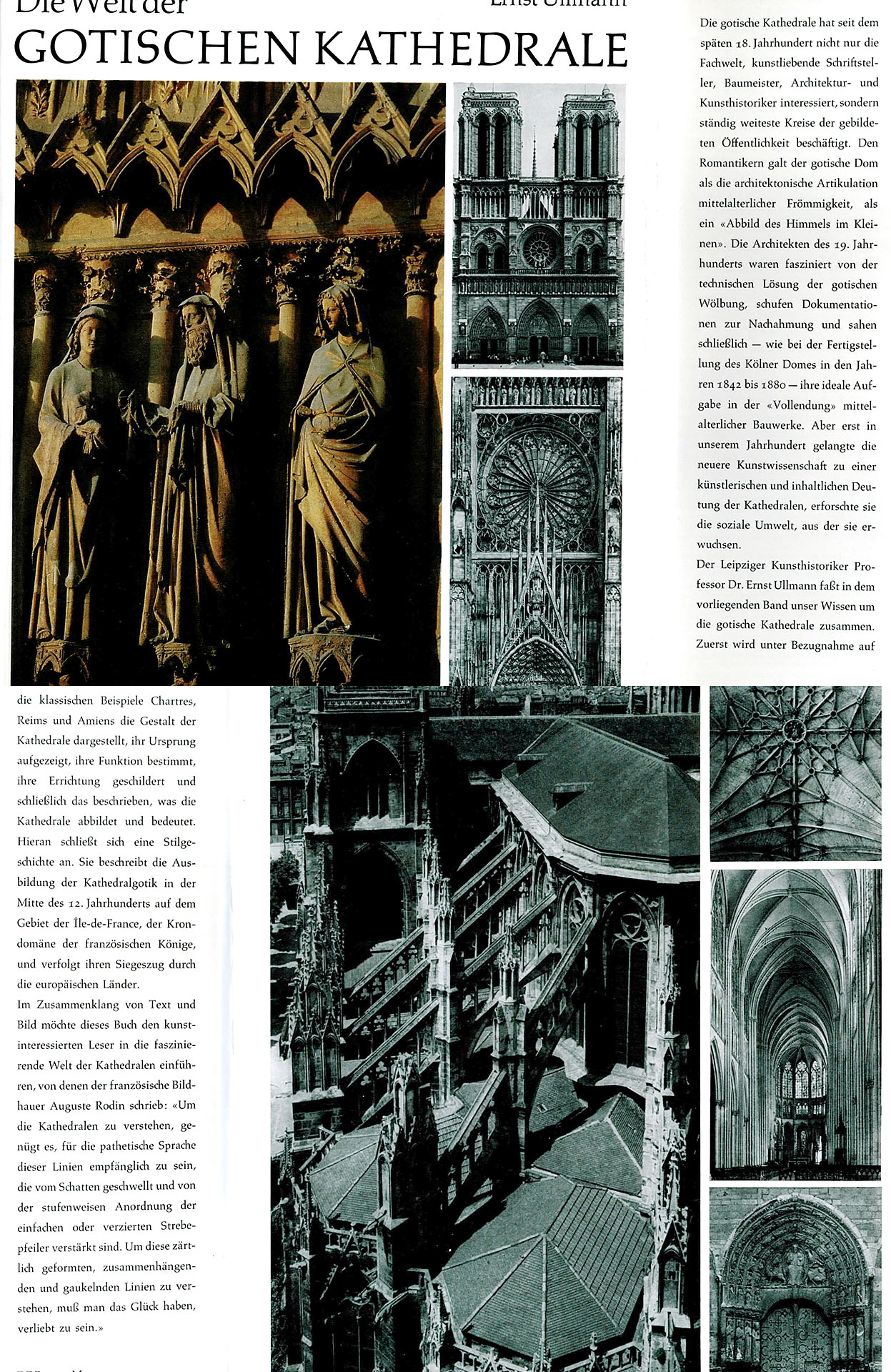 Die Welt der Gothischen Kathedrale - Ullmann, Ernst